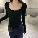 Close-fitting And Slim-fitting Long Sleeve Base