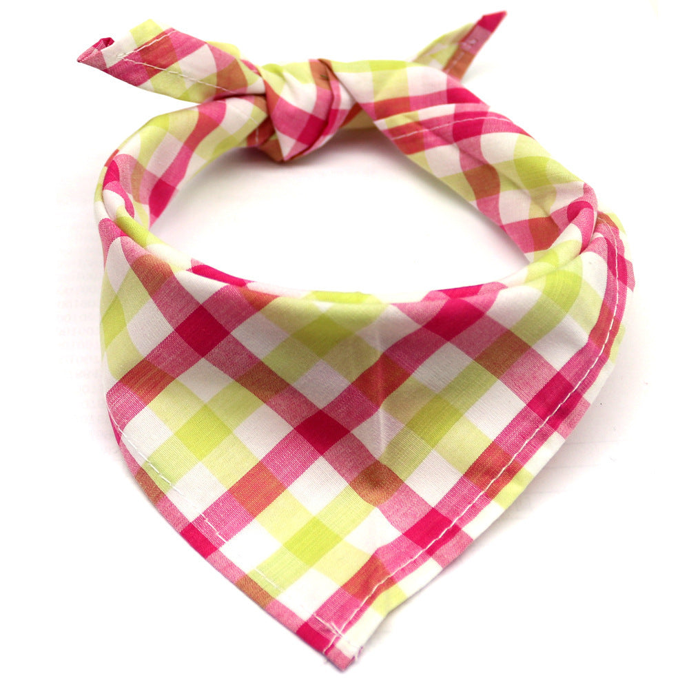 Pet Towelettes Dog Cat Plaid