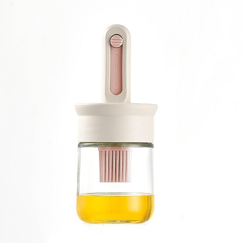 Kitchen High-temperature Resistant Silicone Oil Brush Bottle Integrated