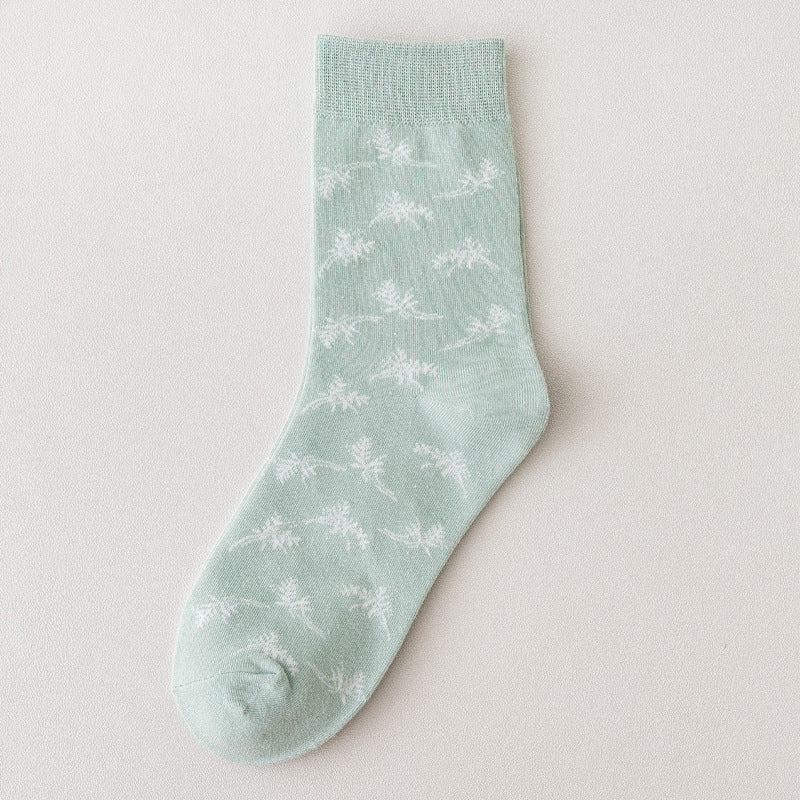 Small  Four Seasons Long Tube Women's Socks