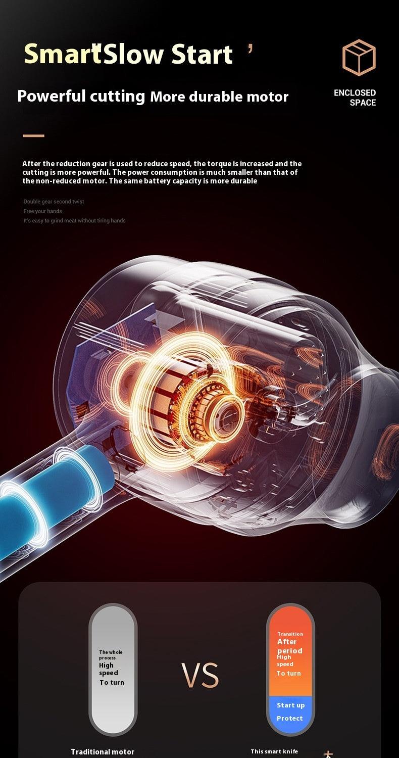 Wireless Garlic Grinder Electric Knife Mill