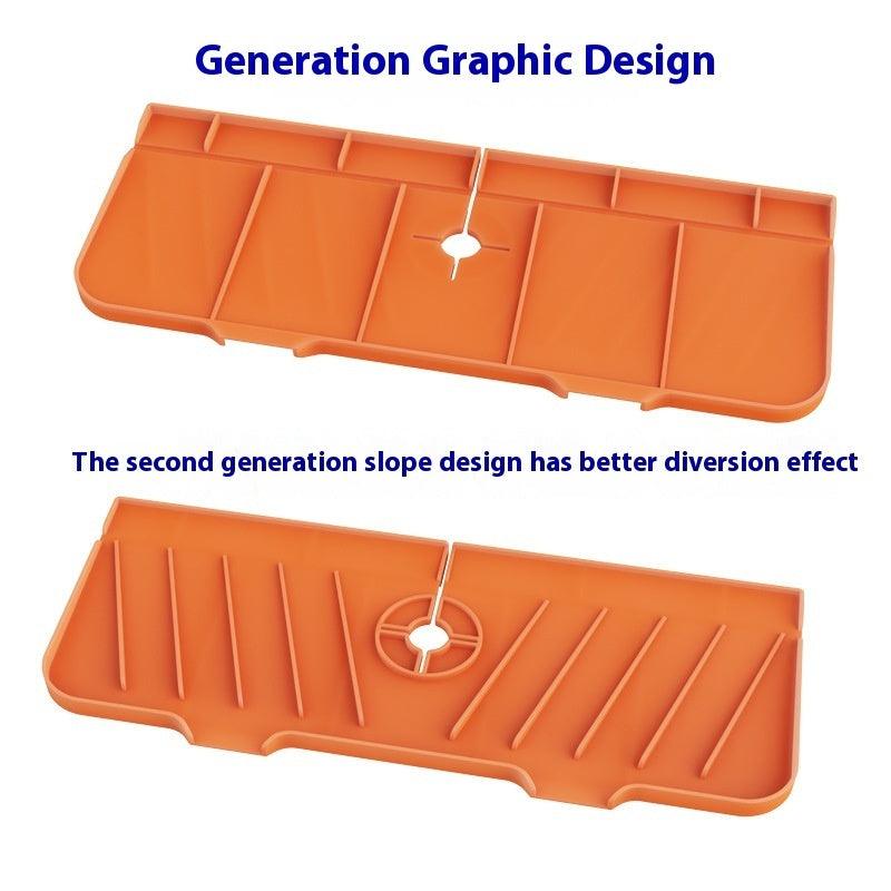 Kitchen Storage Faucet Silicone Drain Pad