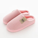 Home plus velvet couple cotton shoes