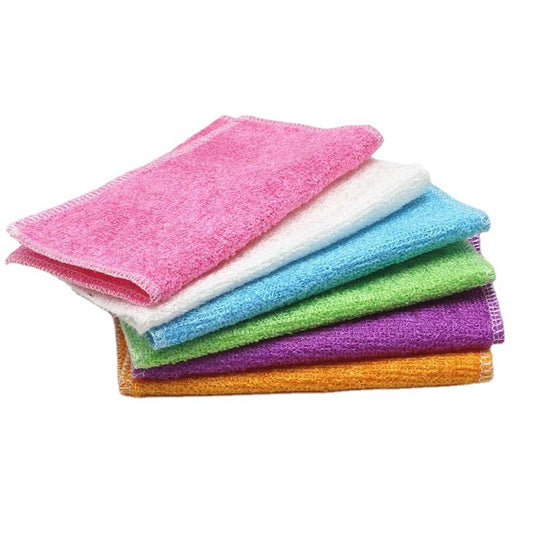 Bamboo Fiber Dish Towel Absorbent Oil-free Rag