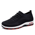 Men's mesh breathable flying shoes