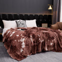 Art Tie-dye Casual Milk Fiber Fleece Blanket Cover