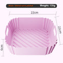 Food Grade Air Fryer Silicone Baking Tray