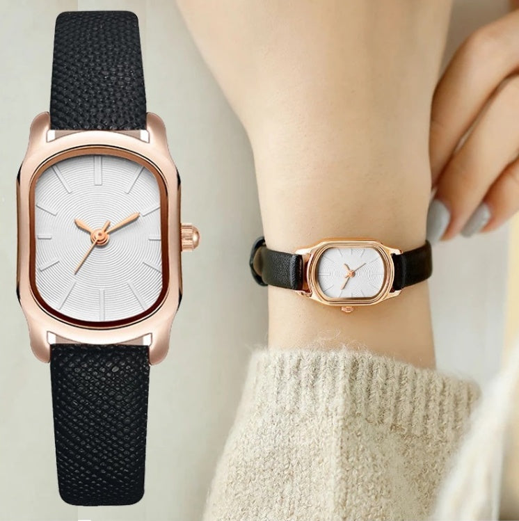 Simple Temperament Thin Strap Small Square Watch