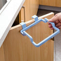 Eco-Friendly Kitchen Door Back Hanging Style Cabinet Stand Trash Garbage Bags Support Holder