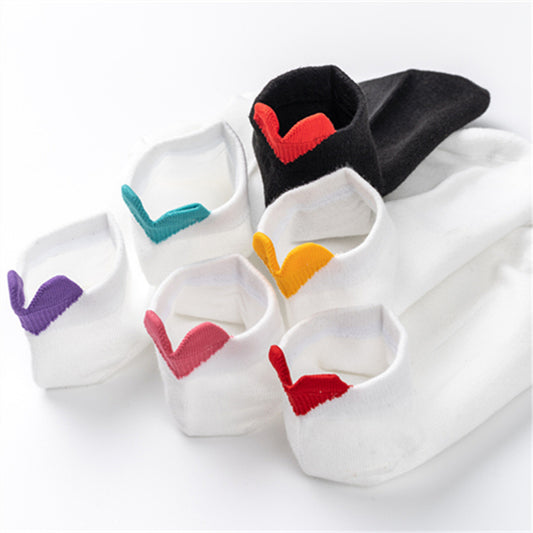 Women's Socks Springsummer Solid Color Korean Style Three-dimensional