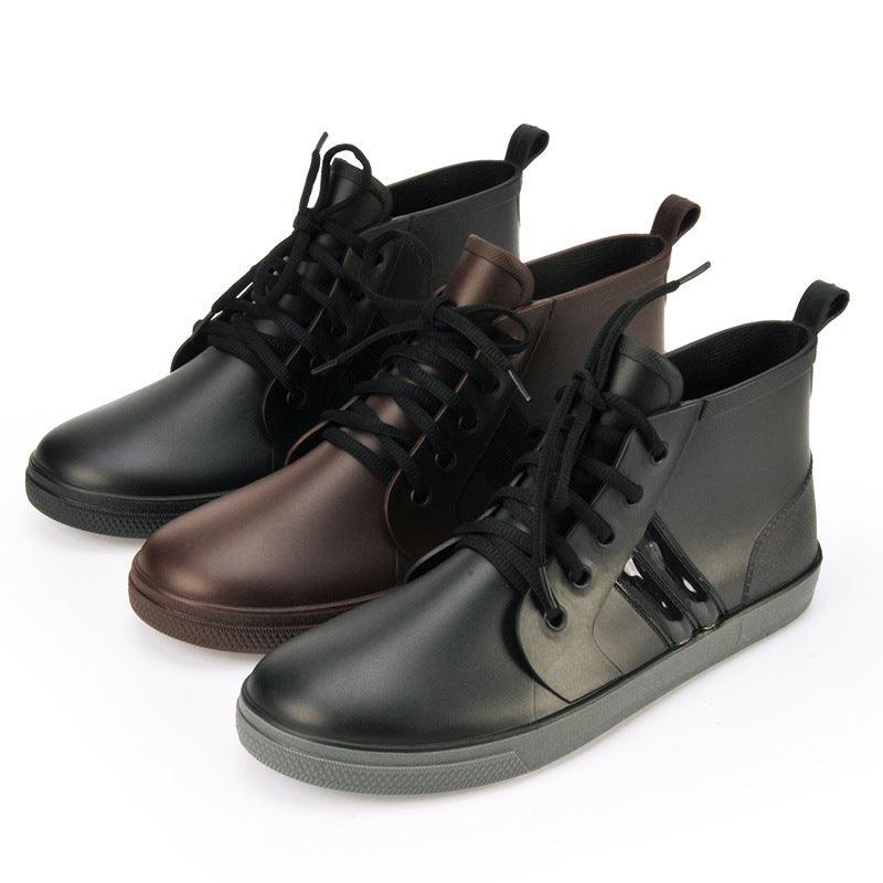 Short Tube Overshoes Sports Rubber Shoes Water Boots