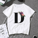 ABCD monogrammed T-shirt