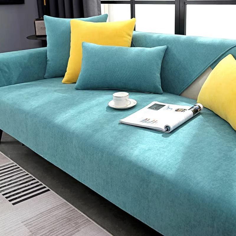 Chenille Sofa Cushion Four Seasons Universal Simple Modern Non-slip