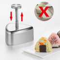 Stainless Steel Rice And Vegetable Roll Mould Japanese Triangle Kitchen Gadgets