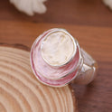 Women's Colorful Oil Three-layer Round Cake Elastic Ring