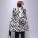 Women's Mid-length Down Cotton-padded Jacket