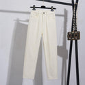Women's High-waist Straight-leg Cropped Jeans