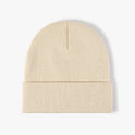 Autumn And Winter Light Board Warm Thickened Double-layer Simplicity Women's Knitted Hat