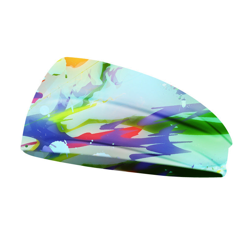 African Geometric Print Men's And Women's Fashion Simple Headband