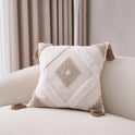 Cotton And Linen Bohemian Ins Style Pillow Sofa Living Room And Bedside Backrest Bay Window Tassel Cushion Cover
