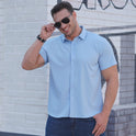 Plus Size Men's Short Sleeve Shirt