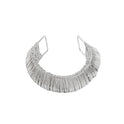 Brushed Exaggerated Alloy C- Shaped Bracelet