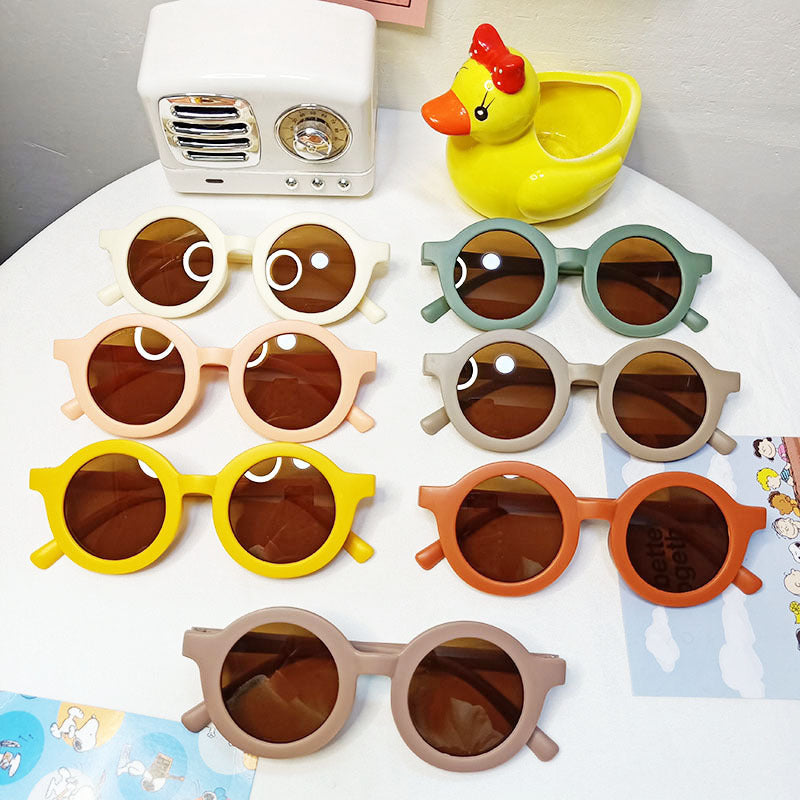 New Fashion Pet Sunglasses Round Frame