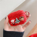 Santa Snowman Earphone Protective Soft Case