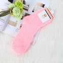 Solid Color Thick Warmth Floor Socks