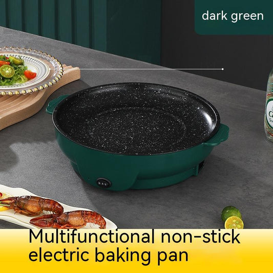 Takeaway Electric Baking Pan Mini Electric Griddle Household Non-stick Barbecue Oven Ingredients Supermarket Plate