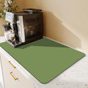 Absorbent Bowl And Plate Drying Mat Bar Counter Wash Basin Water Draining Pad Kitchen Table Table Non-slip Mat