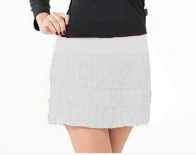 Women's SkirtLatin Dance Tassel Skirt For Women's Adult Short Skirt