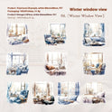Window Story Series Journal Decorative Source Material Stickers
