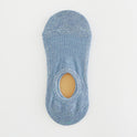 Pure Color Invisible Cotton Ladies Socks