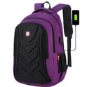 Men's USB Charging Waterproof Laptop Backpack