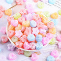 Simulation Vortex Candy Handmade Diy Hairpin Material Resin Accessories