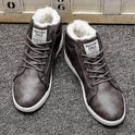 Plush Thick High-top Cotton Shoes