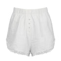 Women's Casual Breasted Lace Casual Shorts