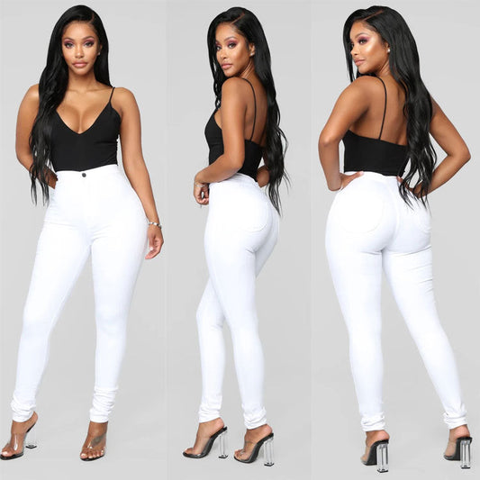 New style women's trousers high stretch pants