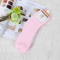 Solid Color Thick Warmth Floor Socks