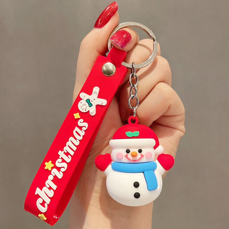 Women's Cute Fashion Cartoon Doll Christmas Keychain
