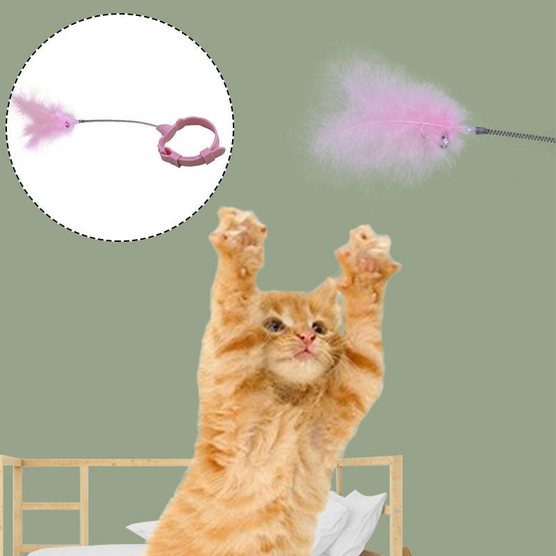 Creativity  Lazy Feather Funny Cat Stick Pet Products