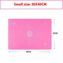 Kitchen Thickened Dough Kneading Chopping Board Non-slip Baking Pad