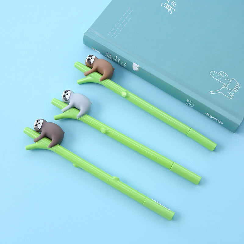 Zhongfan Creative Small Black  Cute Cartoon Signature Pen