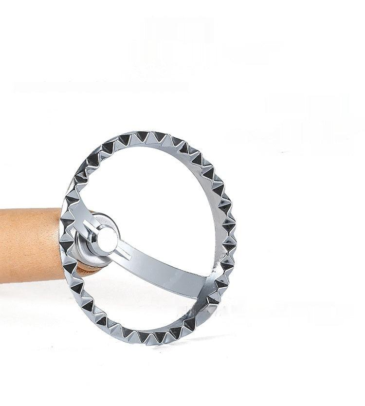 Creative Stainless Steel Round Side Flower Biscuit Mold