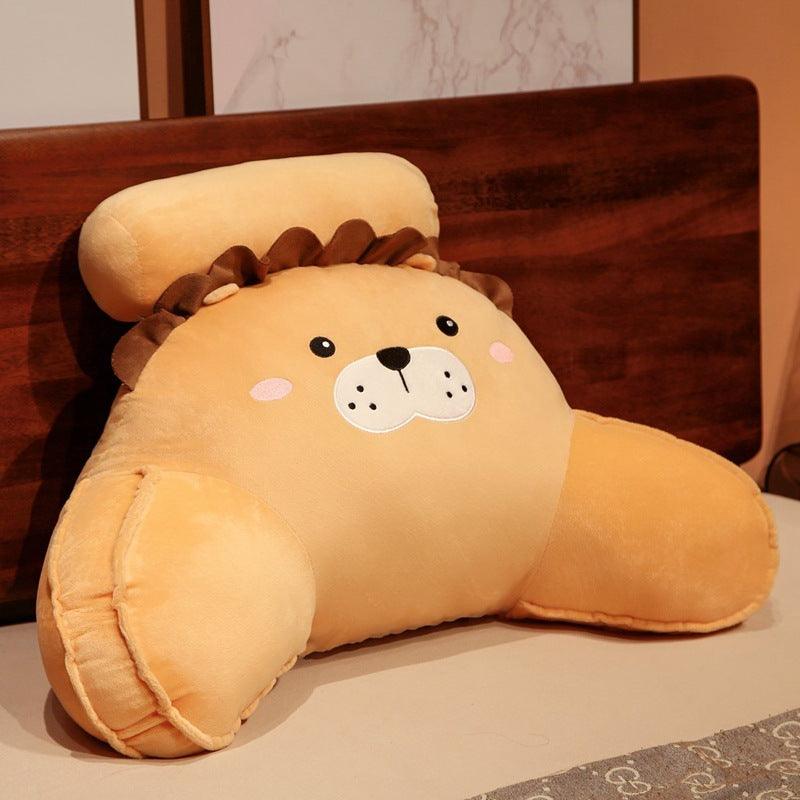 Ice Bean Latex Pillow Bedside Cushion Soft Bag