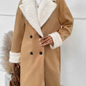 Leisure Commute Woolen Coat For Women