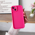 Simple Solid Color Casual Frosted Phone Case