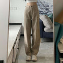 High Waist Wide Leg Jeans Ins Retro Loose Straight Mopping Pants