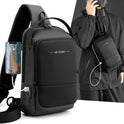 New Functional Men's Chest Bag Outdoor Waterproof Cross-shoulder Bag